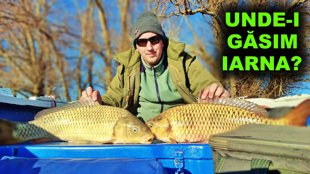 PESCUIT LA CRAP PE SĂLBATIC IARNA 2025