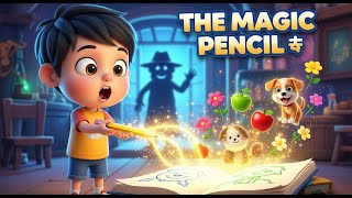 The Magic Pencil That Teaches Kindness | Kids Animated Story