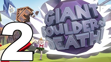Giant Boulder of Death - Gameplay Walkthrough Part 2 (iOS, Android)