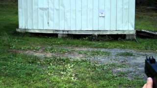 FREE!!!! SMG Double Eagle M11A1 UZI Spring Shooting Test