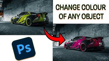 Change Color of Object in Photoshop 2025