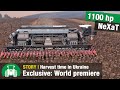 NEXAT: The All-New Revolutionary 1100-HP Tractor | Harvesting in the Ukraine