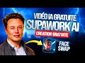 J'ai testé les outils vidéo IA GRATUITS de SupaWork (Face Swap, Generator, Watermark Remover)