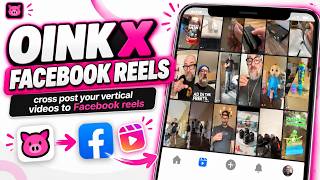 OINK X Facebook Reels!!! Cross Post Your Vertical Amazon Influencer Storefront Videos to Reels!