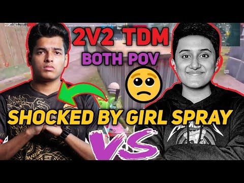 Jonathan Vs Girl Gamer Rebel 😳 2v2 TDM Match Fight BGMI - YouTube