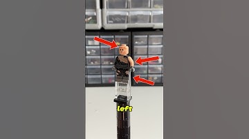 Custom Lego Star Wars battle-damaged Darth Vader minifigure! #legostarwars #lego