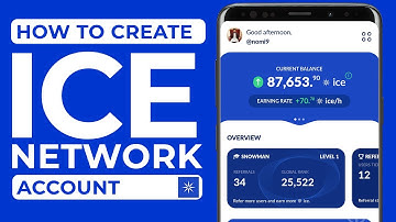 how to create ice network account | how to register ice network | ice network create account |