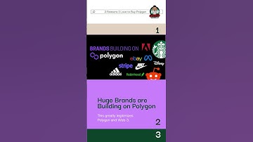 Why I Love to Buy Polygon! #cryptocurrency #crypto #bitcoin #polygon #matic