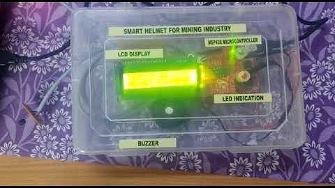 IoT-Based Smart Helmet for Mining Safety | Real-Time Monitoring System | R2C Technologies