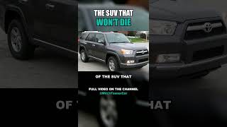 The Toyota 4Runner Story: Why This SUV Refuses to Die #shorts The Toyota 4Runner Story: Why This SUV Refuses to Die #shorts