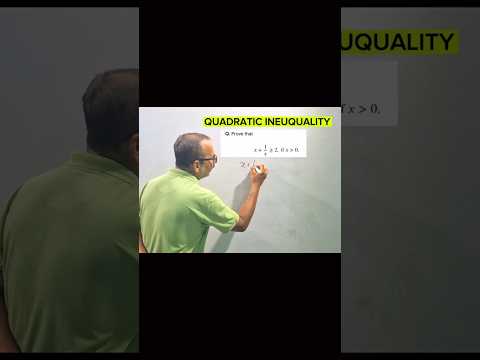 JEE Foundation 2026 🔥 | Strong Basics for Class 9 & 10 | Quadratic Inequalities
