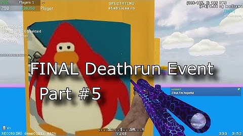 The FINAL Deathrun event part 5 | Cod4 Deathrun
