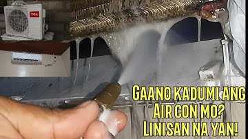 Split type air con cleaning, Demo Tutorial