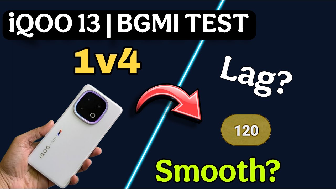 iQOO 13 BGMI 120 FPS Test 🔥 After Latest Software Update | Real ...