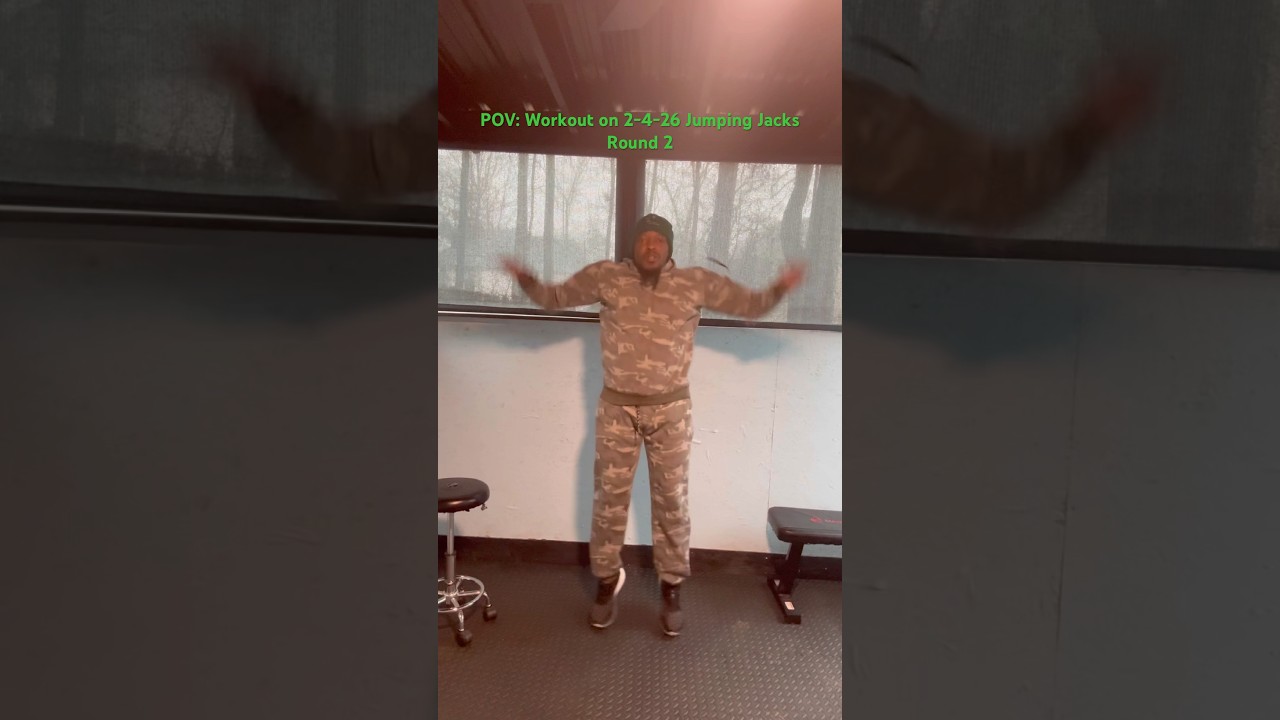POV: Тренировка 26.02.2026. Прыжки на месте, 2 раунд 