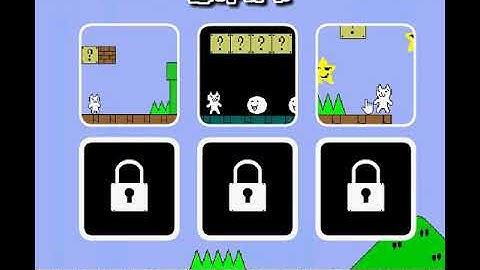 Lets Play Syobon Action part 2 (flash version