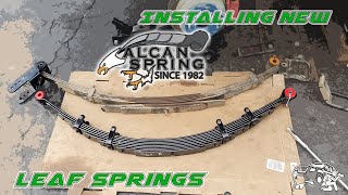 My Custom Made Alcan Springs For Nissan Xterra