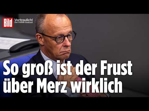 CDU-Krise spitzt sich zu: Wie sicher sitzt Merz noch im Amt? | Vertraulich
