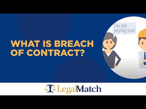 Video: Vil det være kontraktsbrudd?