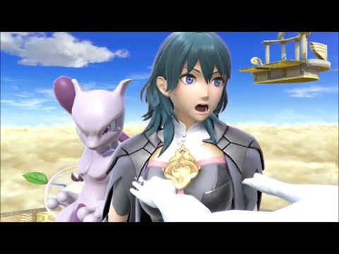 スマブラSP　ベレス（ピクミンはがし表情）にWii fit トレーナーの掴み