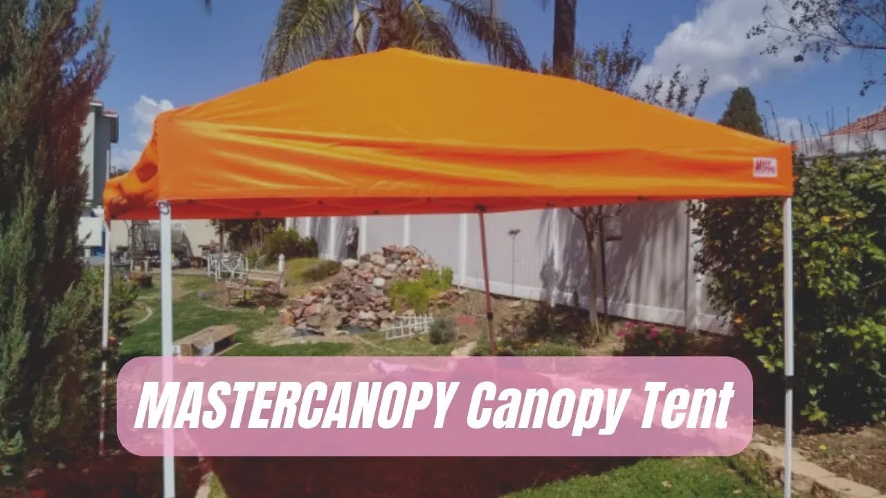 MASTERCANOPY Heavy Duty Pop-up Canopy Tent Review | Canopy Tent with Sidewalls