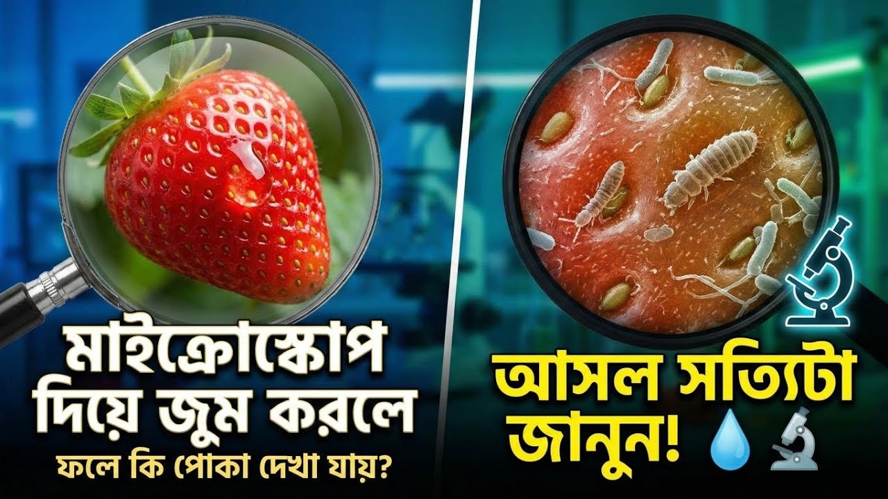 ফলের ভেতর কিলবিল করছে পোকা? ভাইরাল ভিডিওর গোপন রহস্য ফাঁস!