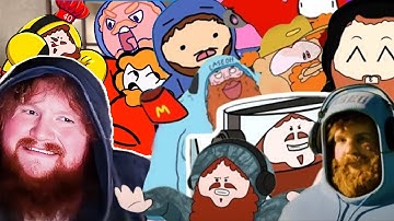CASEOH Gots Crazy To REACTS TO HIS ANIMATIONS!! MADE BY FAN  (1HOUR COMPILATION 2025)