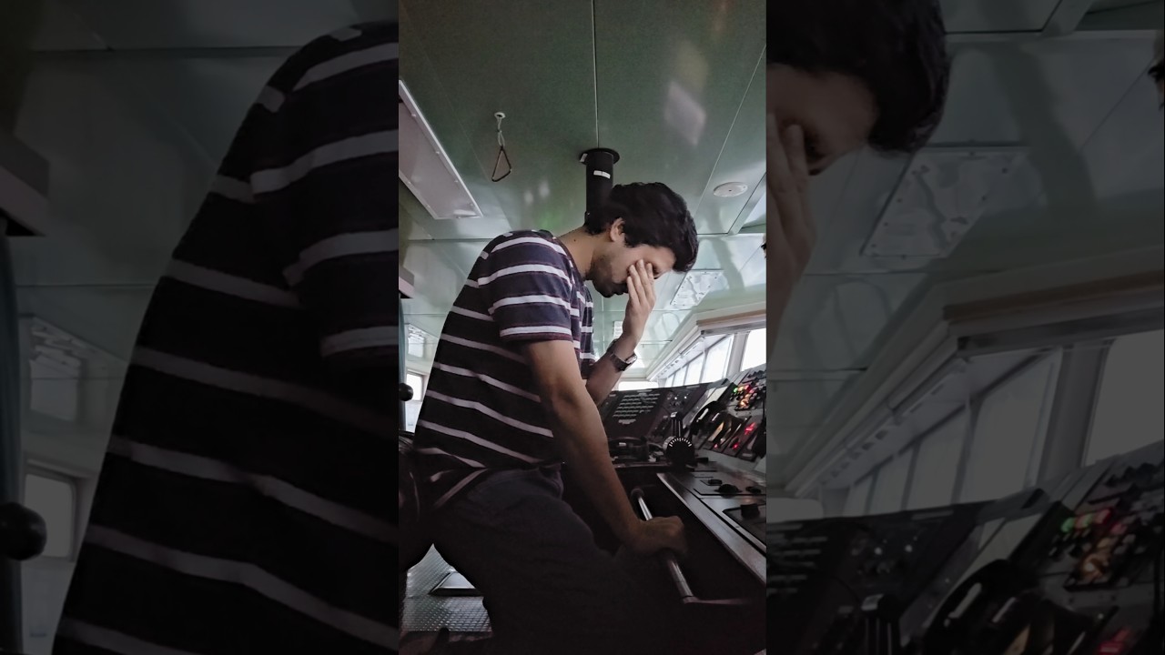 ⁣4 to 8 Watch Of HELL😑😱 #merchantnavy #ocean #ship #officer #trending #viral #minivlog #vlog #share