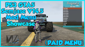 [PS3/GTA5] Semjase V14.5 Mod Menu Showcase (Paid Menu)