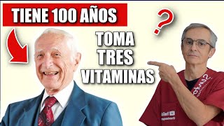 3 MEJORES VITAMINAS contra el ENVEJECIMIENTO que toma el Dr. John Scharffenberg de 100 AÑOS