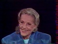 Capture de la vidéo Jeanne Moreau   1989 11 13   Interview @ 7 Sur 7