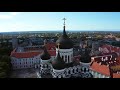 Estonia Tallinn 4k, Drone Footage From Above, A Travel Tour UHD