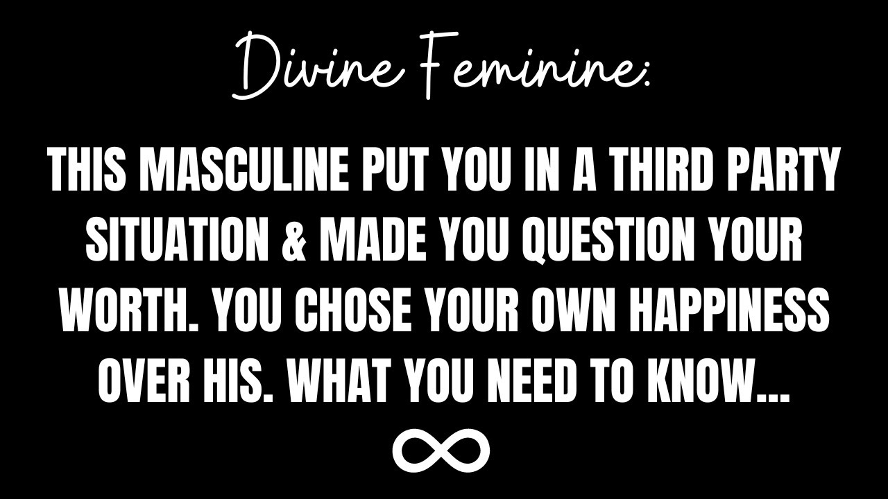 This Masculine's Heart Chakra is Hurting Because He Caused a Separation [Divine Feminine Reading]