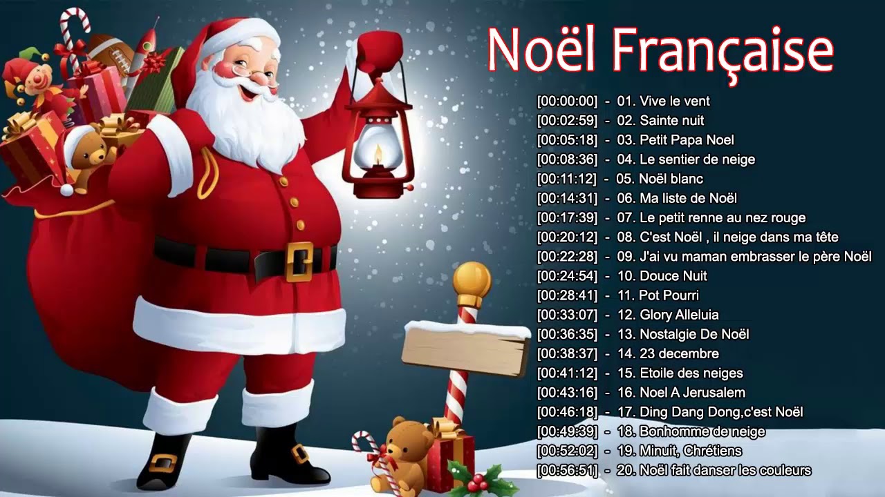 Musique de Noel en Francais 2024 ❄️ Compilation Chansons de Noel ❄️ Joyeux  Noel et Bonne Année 2024 