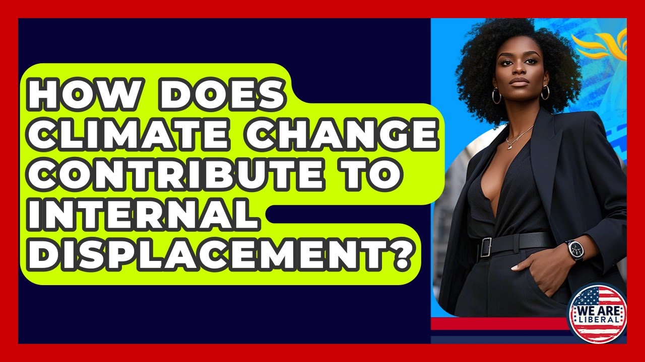 How Does Climate Change Contribute To Internal Displacement? - We Are Liberal