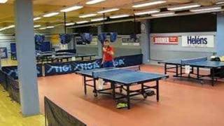 Table tennis match. Andrei vs. Javor