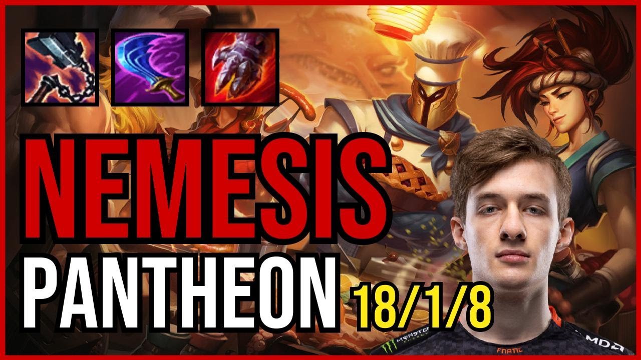 NEMESIS - PANTHEON vs. YONE Mid | EUW GRANDMASTER | PATCH 11.2
