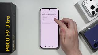 POCO F9 Ultra: How to Enable Flashlight for Notifications (Beam for Notifications) screenshot 4