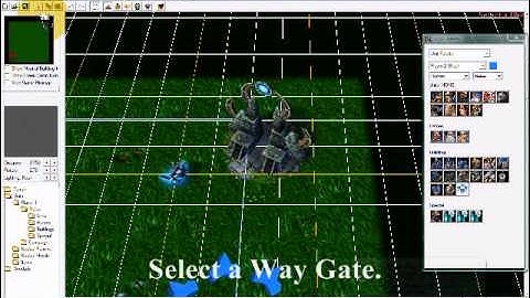 Warcraft 3 (Any Expansion) Way Gate Tutorial