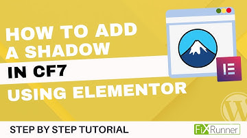 How To Add Box Shadow In Contact Form 7 Using Elementor