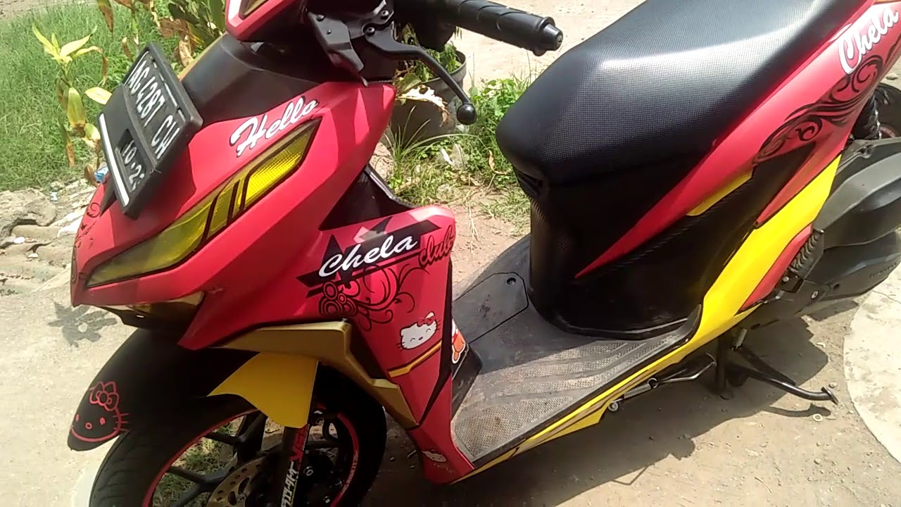 Modifikasi Skotlet Vario 125 Youtube