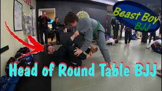 Technical and exciting roll with the Head of Round Table BJJ!