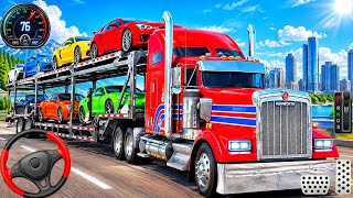 Euro Truck Games Simulator 3D - Cars Transporter Truck Driving Multistory! Android Gameplay screenshot 3