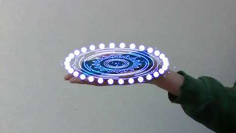 [キラキラ回転体]　Processing OpenCV インタラクティブアート