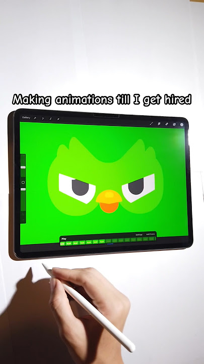 Subscribe for more! #procreate #logoanimation #duolingo