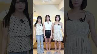 セクシー女優がおしゃれ番長踊ってみた【すずめゆら／役野満里奈／赤名いと】＃shorts