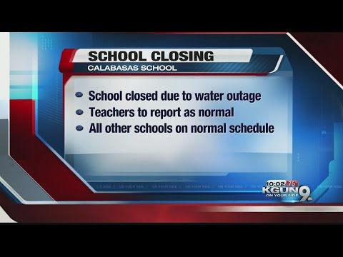 Calabasas School closed Monday for water outage