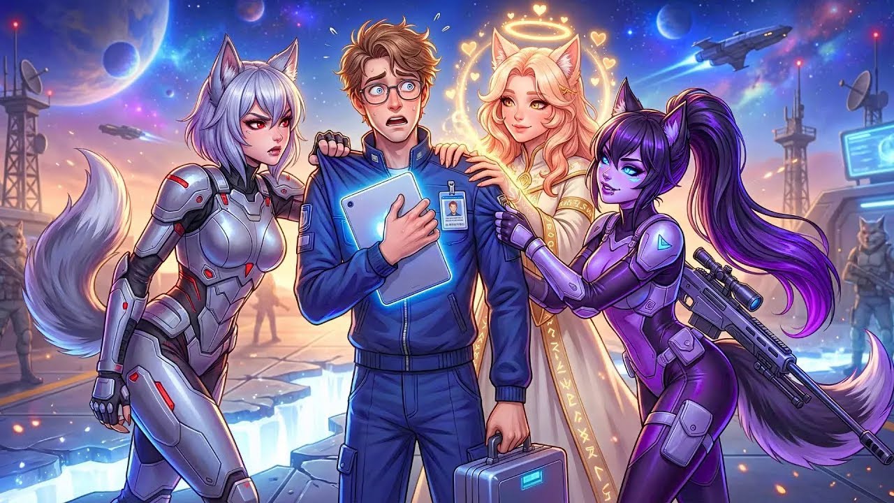 Weak Human Nerd Joined the Beast Division by Mistake—Now Three Wolf Princesses Compete to Marry Him