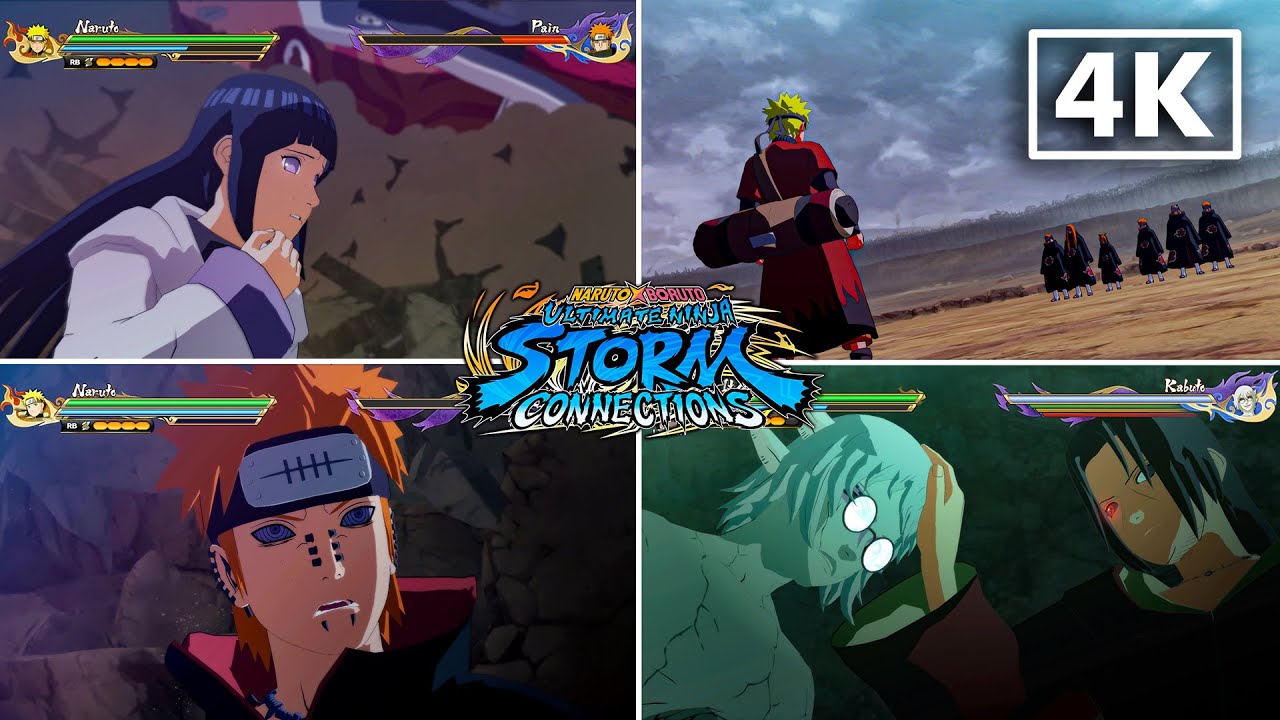 All Best Quick Time Events in Naruto Storm Connections (4K 60FPS)