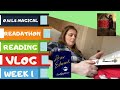 Magical Readathon Reading Vlog | Week One